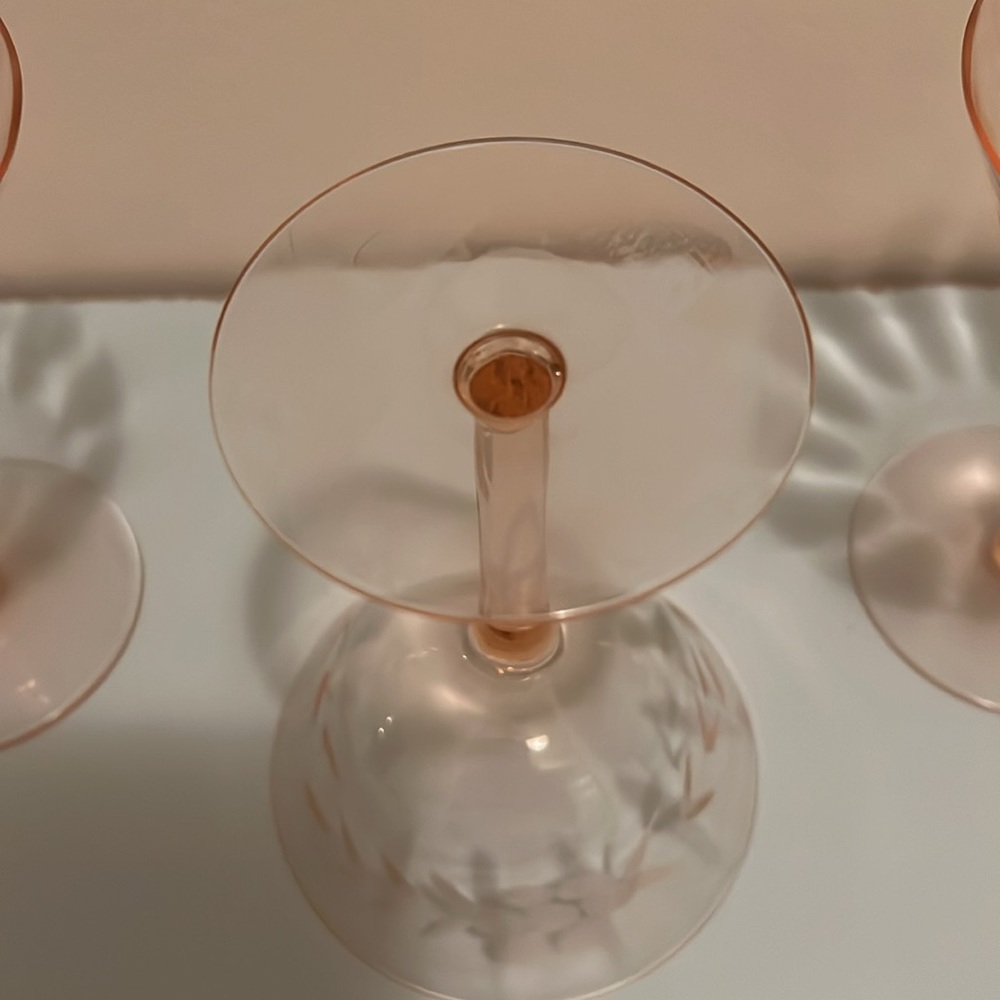 Pink Depression Glass - Picture 4 of 4